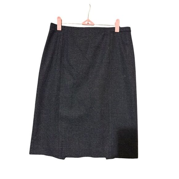 Ann Taylor Women's Gray Tweed Pencil Skirt Size 6 Knee Length - Picture 2 of 8